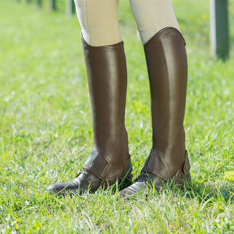 Horze Leather Half Chaps