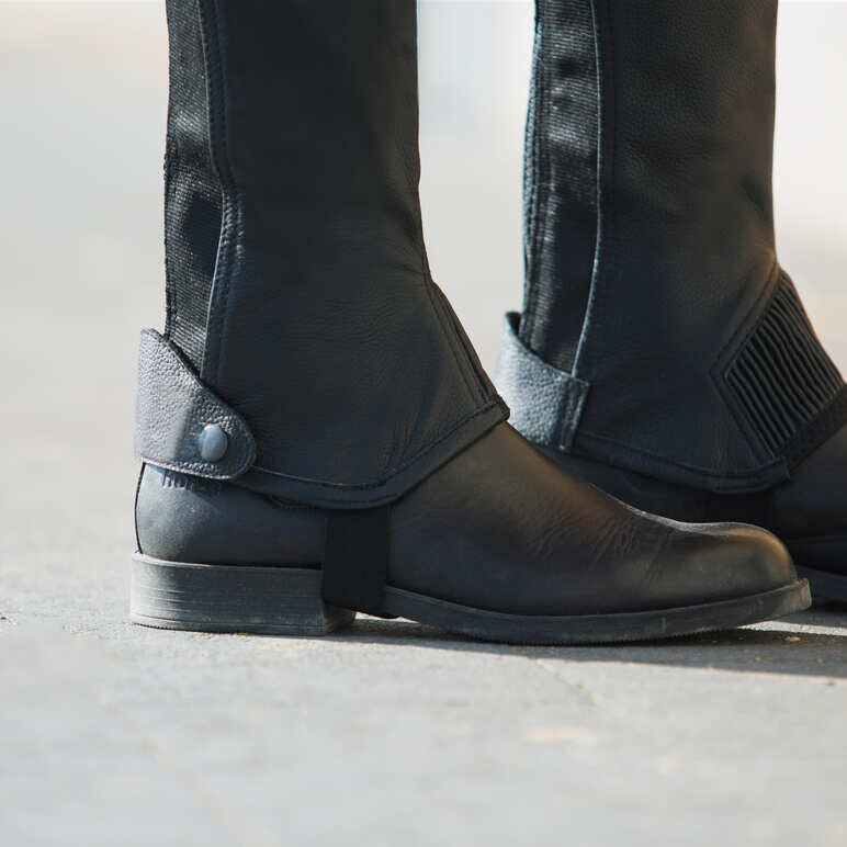 Horze Leather Half Chaps