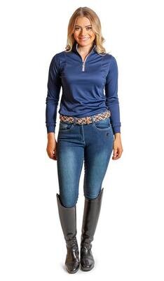 QJ Riding Wear Ava Denim Breech