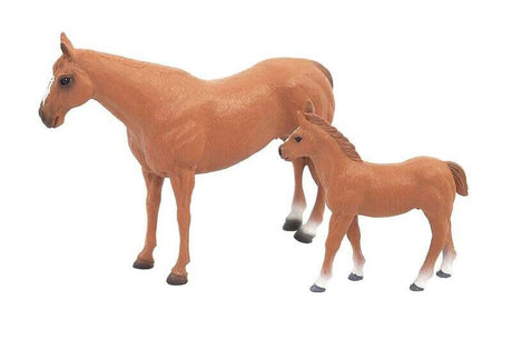 Big Country Toys Quarter Horse Mare & Foal