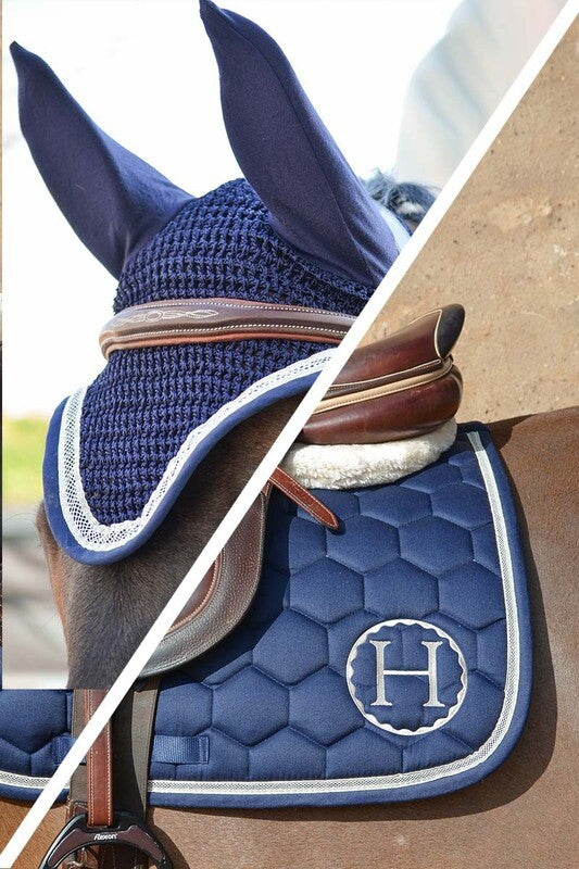 Harcour Saddy Saddlepad & Fleur Bonnet