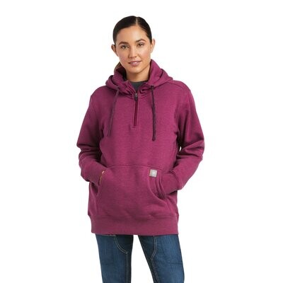 Ariat Women's Rebar Skill Set Hoodie 1-2 Zip