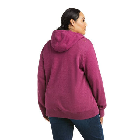 Ariat Women's Rebar Skill Set Hoodie 1-2 Zip