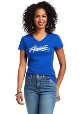 Ariat Woman's Real Logo Script Classic Tee