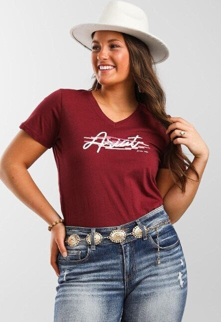 Ariat Woman's Real Logo Script Classic Tee