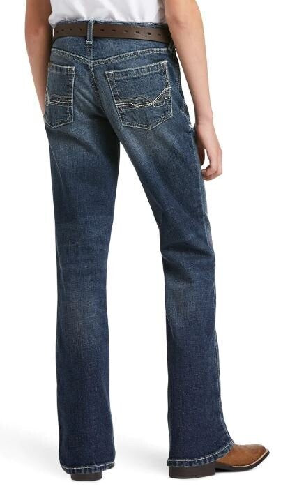 Ariat Augustus B4 Boys Relaxed Boot Cut Jeans Jackson