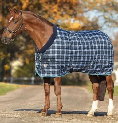 Horseware Rhino Original Stable Rug Medium Navy Check