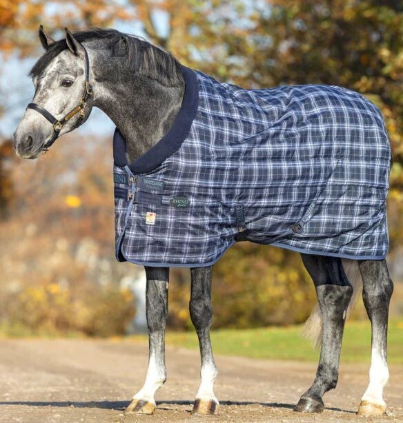 Horseware Rhino Original Stable Rug Medium Navy Check