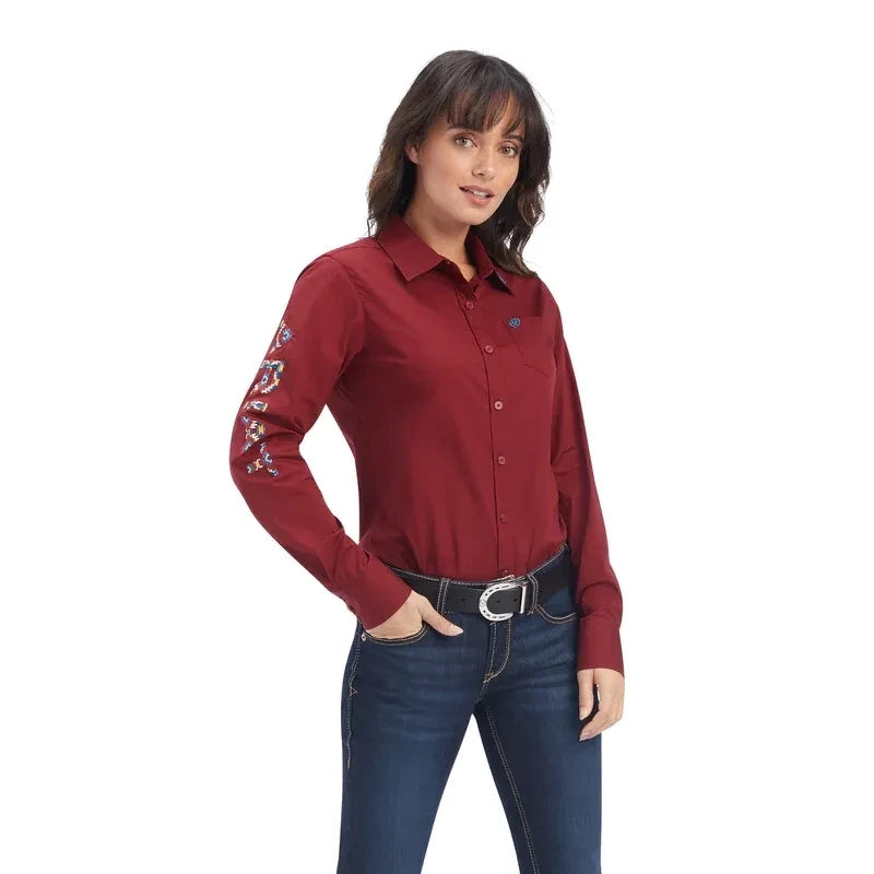 Ariat Womens Team Kirby Shirt