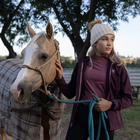 Ariat New Team Softshell Jacket Mulberry