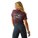 Ariat Rodeo Poster Tshirt Burgundy