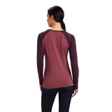 Ariat Varsity Tee Mulberry