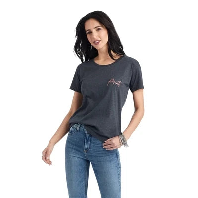 Ariat Womens Sunset Lockup Tshirt