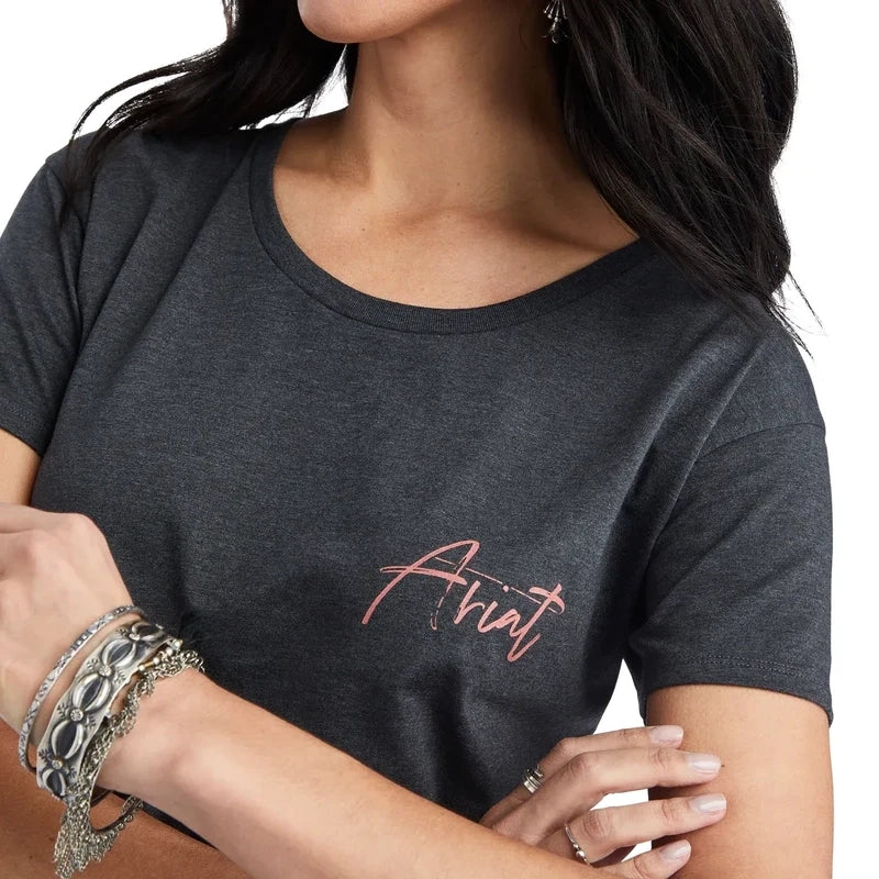 Ariat Womens Sunset Lockup Tshirt