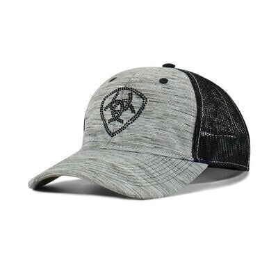 Ariat Shield Rhinestone Logo Cap