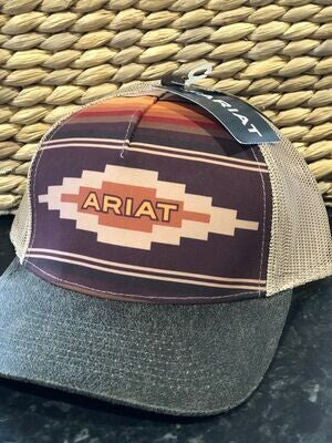 Ariat Aztec Tan Logo Cap