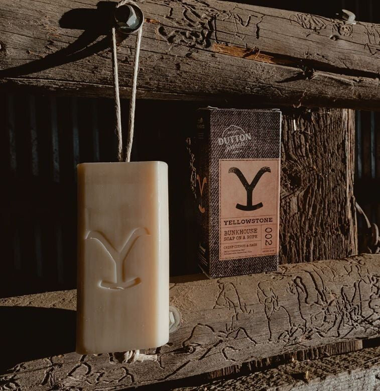 Tru Western Yellowstone Bunkhouse Soap On a Rope