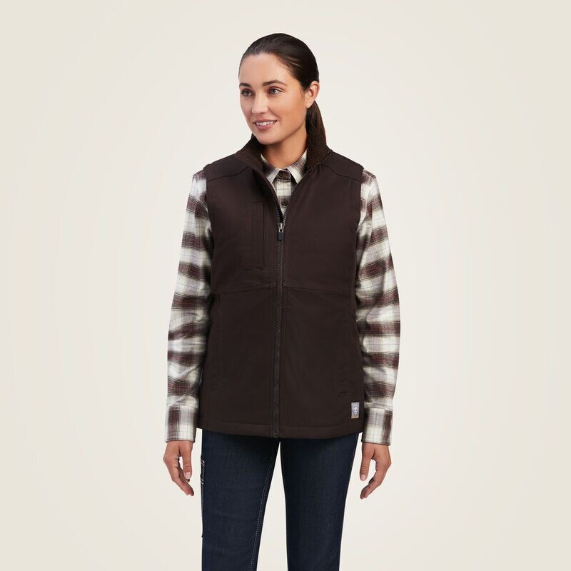 Ariat Womens Rebar DuraCanvas Insulated Vest