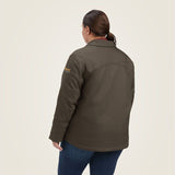 Ariat Womesn Rebar DuraCanvas Sherpa Lined Coat