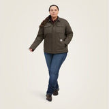 Ariat Womesn Rebar DuraCanvas Sherpa Lined Coat