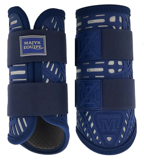 Majyk Equipe Colour Elite XC Boots 4 Pack Navy Silver