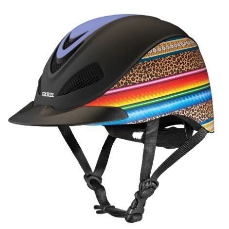 Troxel Dynasty Helmet Leopard Serape-Aztec