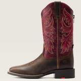 Ariat Womens Round Up Back Zip Western Boot