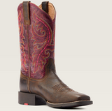 Ariat Womens Round Up Back Zip Western Boot