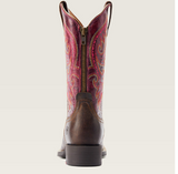 Ariat Womens Round Up Back Zip Western Boot