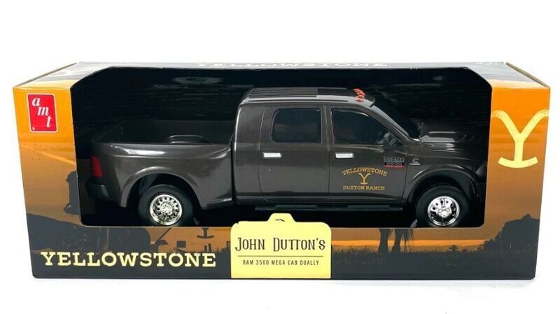 Big Country Toys Yellowstone Collectable John Dutton RAM 3500 Mega Cab Dually