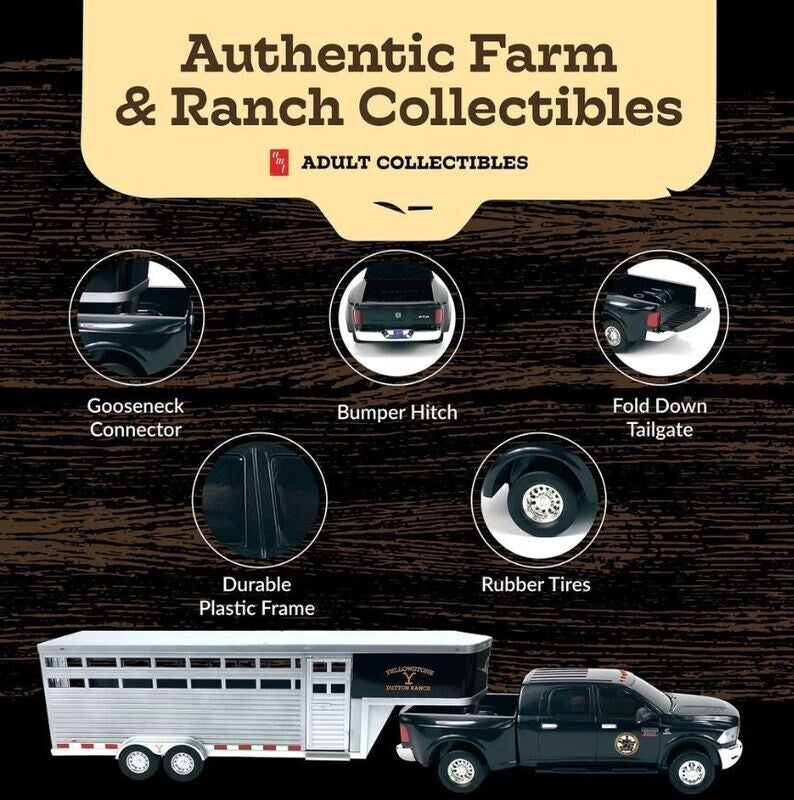 Big Country Toys Yellowstone Collectable Kayce Dutton Livestock Agent Truck