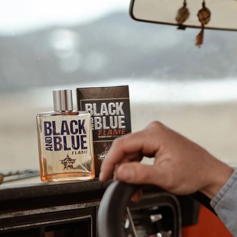 Tru Western Mens Eau De Cologne PBR Black & Blue Flame