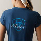 Ariat Womens Logo Script Crew
