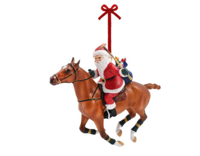 Breyer Stablemates 2023 Polo Santa Ornament