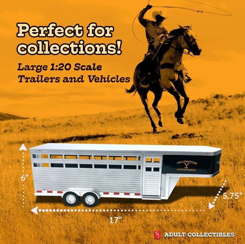 Big Country Toys Yellowstone Collectable Dutton Ranch Trailer