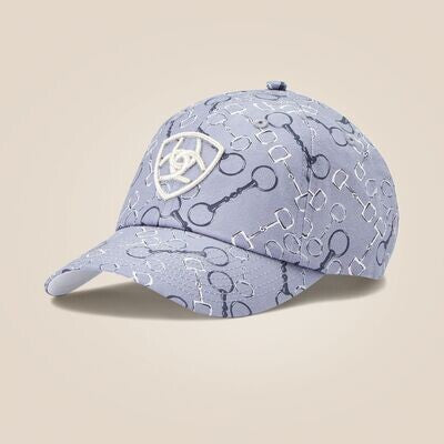 Ariat Uni Cotton Print Cap Charcoal Bit