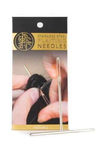 Hairy Pony Stainless Steel Plaiting Needle 2 Pack