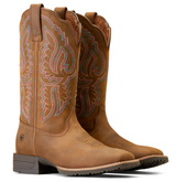 Ariat Womens Hybrid Ranchwork Distressed Tan