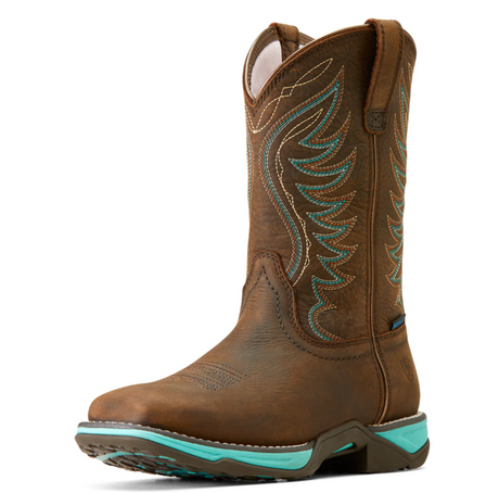 Womens Ariat Anthem Waterproof H20 Dark Roast