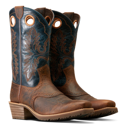 Ariat Mens Hybrid Roughstock Square Toe Boot