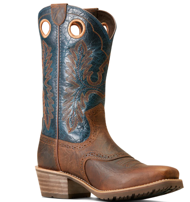 Ariat Mens Hybrid Roughstock Square Toe Boot