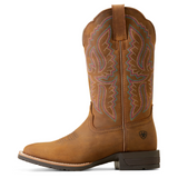 Ariat Womens Hybrid Ranchwork Distressed Tan