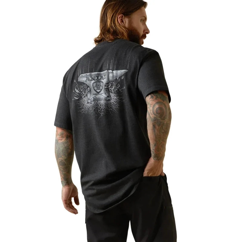 Ariat Mens Rebar Cotton Strong Anvil Force TShirt