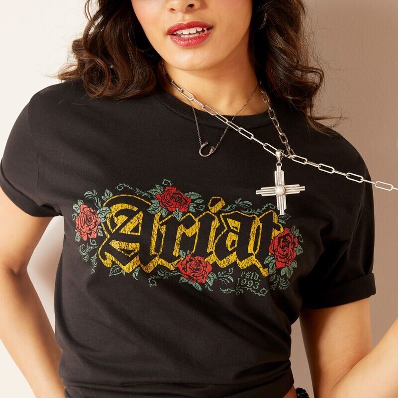 Ariat Womens Gothic Florals T-shirt