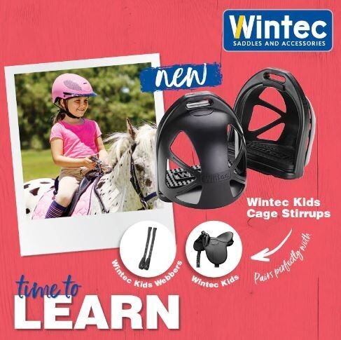 Wintec Kids Toe Cage Stirrups