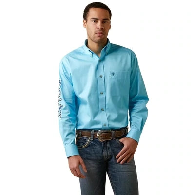 Ariat Mens Team Logo Twill Classic Shirt