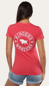 Ringers Western Womens Signature Bull Tee