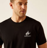 Ariat Mens Bronco Flag Tshirt