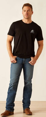 Ariat Mens Bronco Flag Tshirt