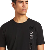 Ariat Mens Vertical Logo Tshirt